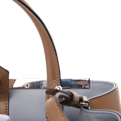 Fendi Vitello Dolce Century Petite 2Jours Tote Sand Polvere 12 of 12