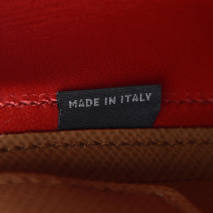 Prada Saffiano Cuir Large Double Bag Caramel Fuoco 8 of 17