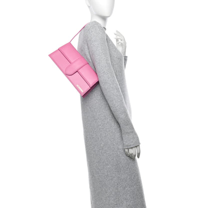 Jacquemus Smooth Calfskin Le Bambino Long Flap Pink 2 of 12