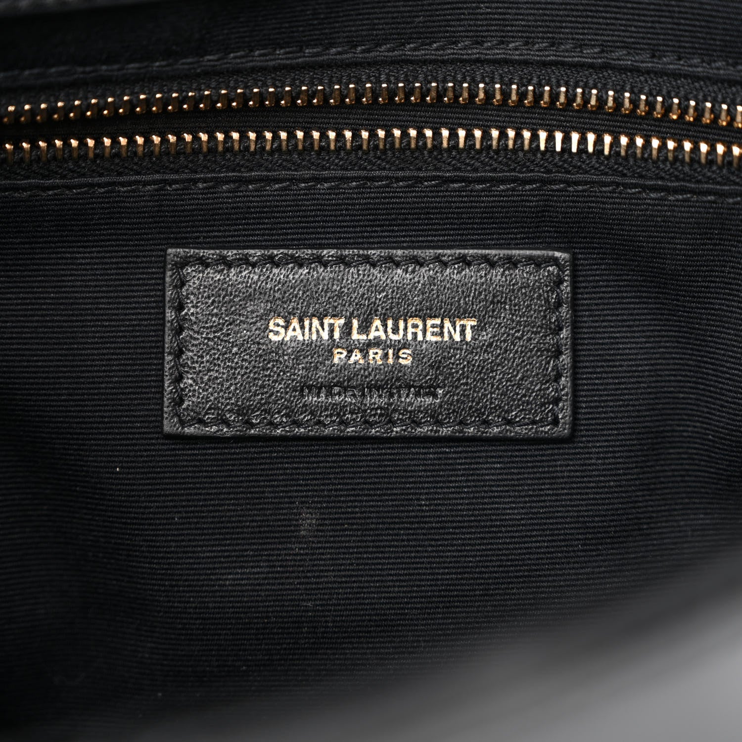 Saint Laurent Patent Patchwork Monogram Medium Jamie Black 6 of 12