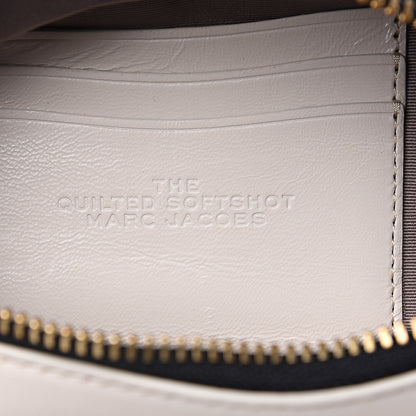 Marc Jacobs Calfskin Quilted The Softshot 21 Bag Ivory 5 of 10
