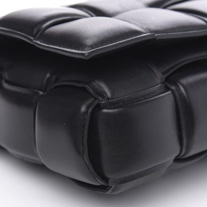 Bottega Veneta Lambskin Maxi Intreccio Padded Chain Cassette Crossbody Bag Black 7 of 10