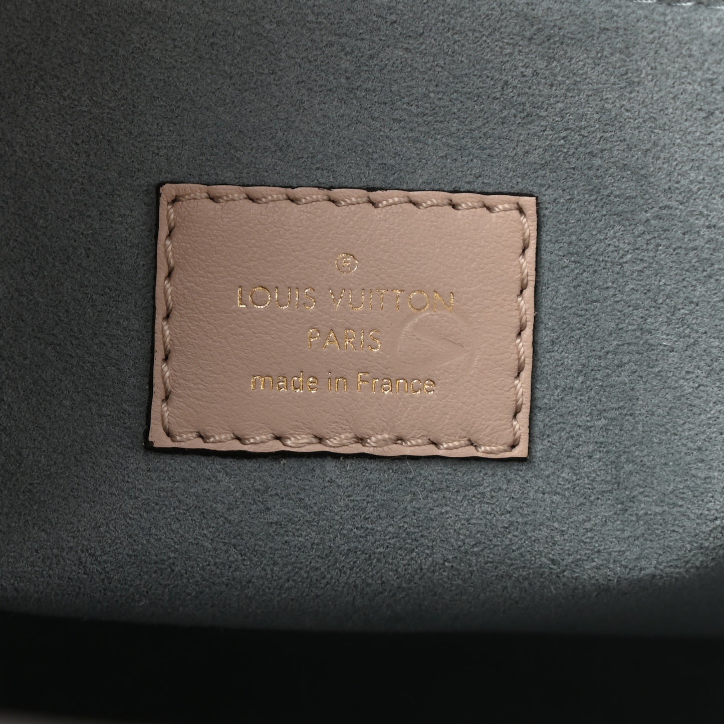 Calfskin Monogram On My Side Greige