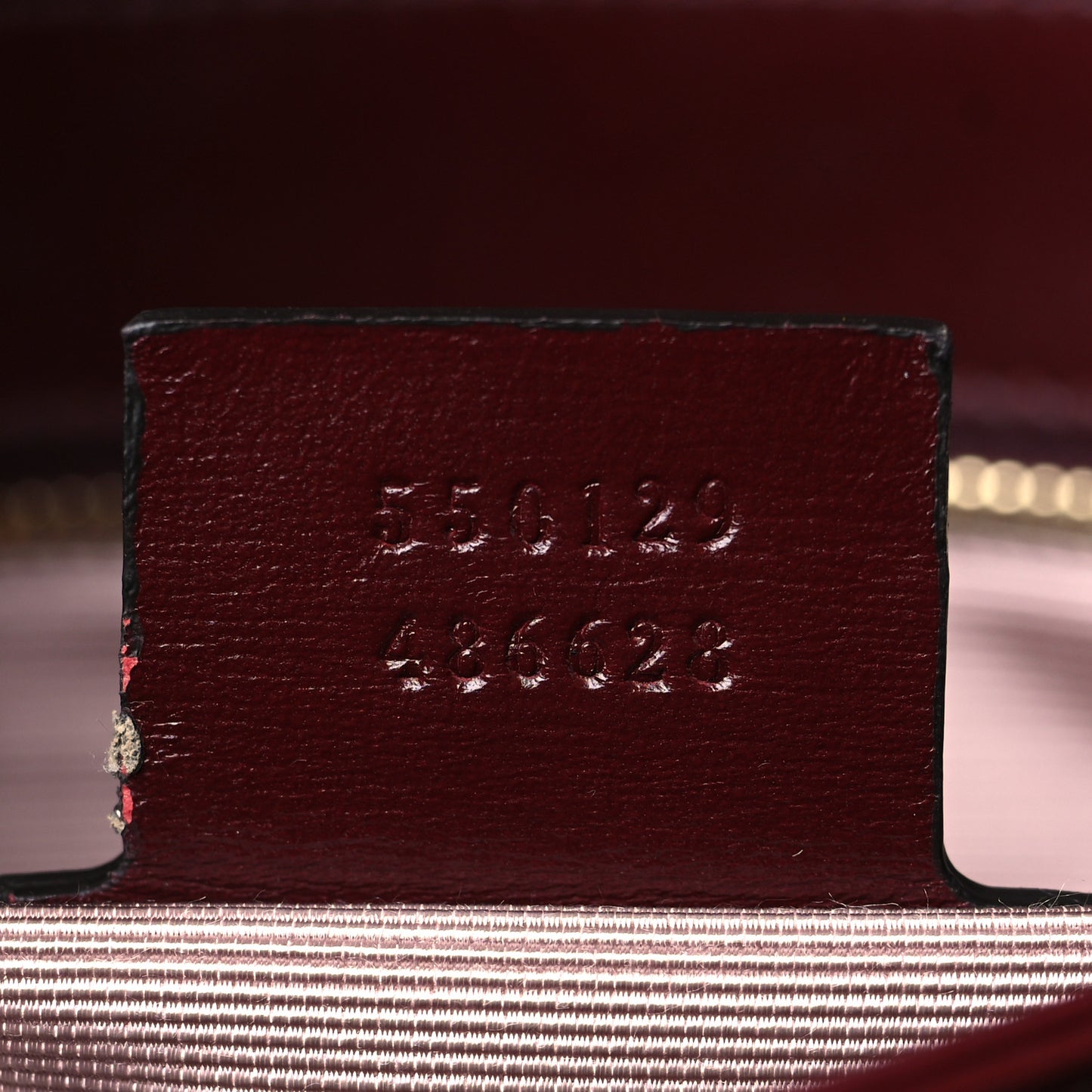 Vitello Palmellato Lux Small Arli Flap Shoulder Bag Vintage Bordeaux