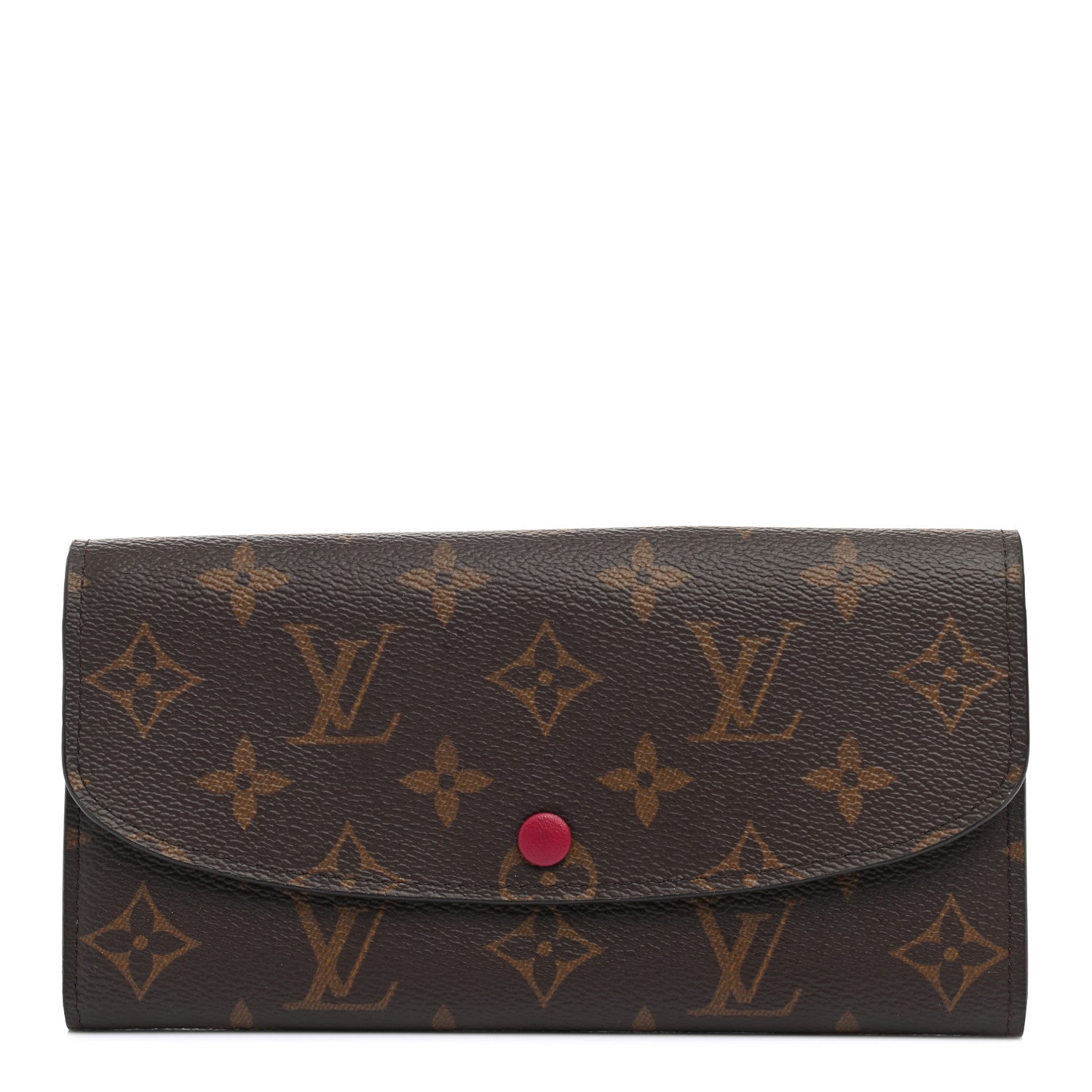 Louis Vuitton Monogram Emilie Wallet Fuchsia 1 of 9