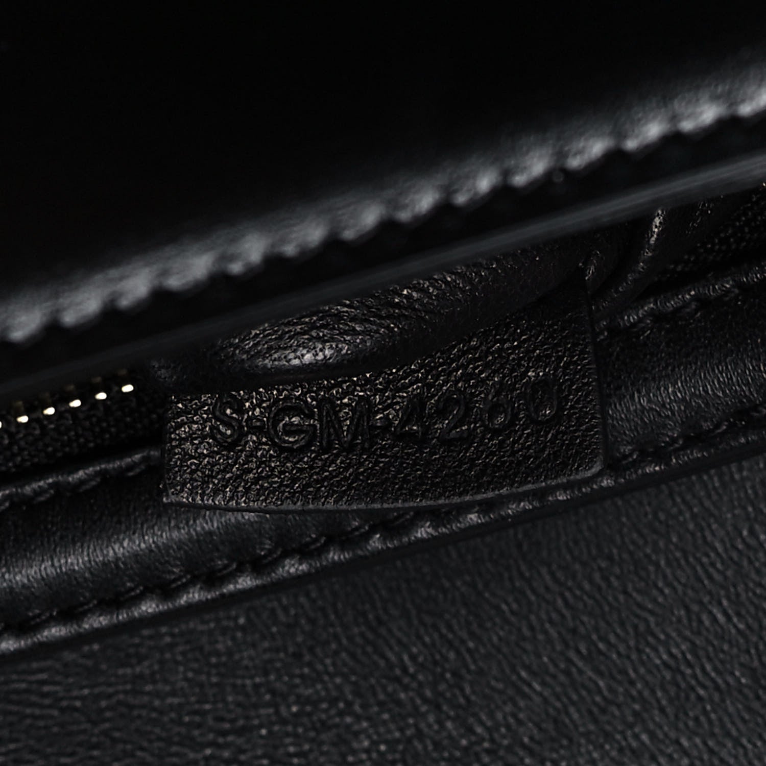Celine Shiny Calfskin Small Triomphe Black 7 of 15