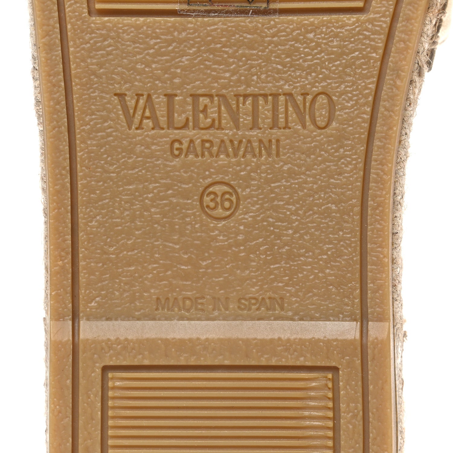 Valentino Garavani Laminated Napa Vlogo Cut Out Espadrille Flat Slide Sandals 36 Silver 8 of 10