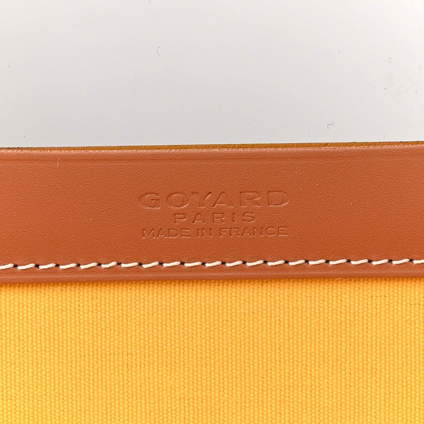 Goyardine Muse Vanity Case Black Gold