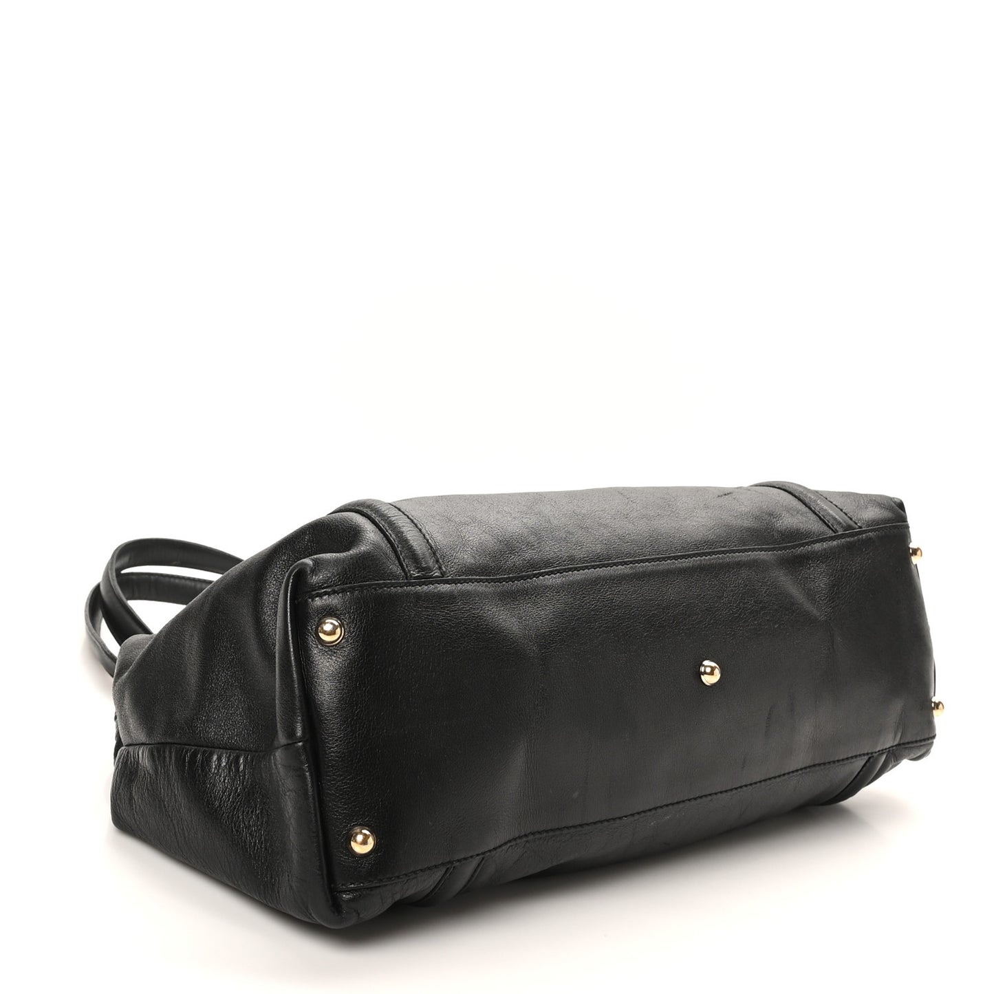 Calfskin Medium Britt Tote Black