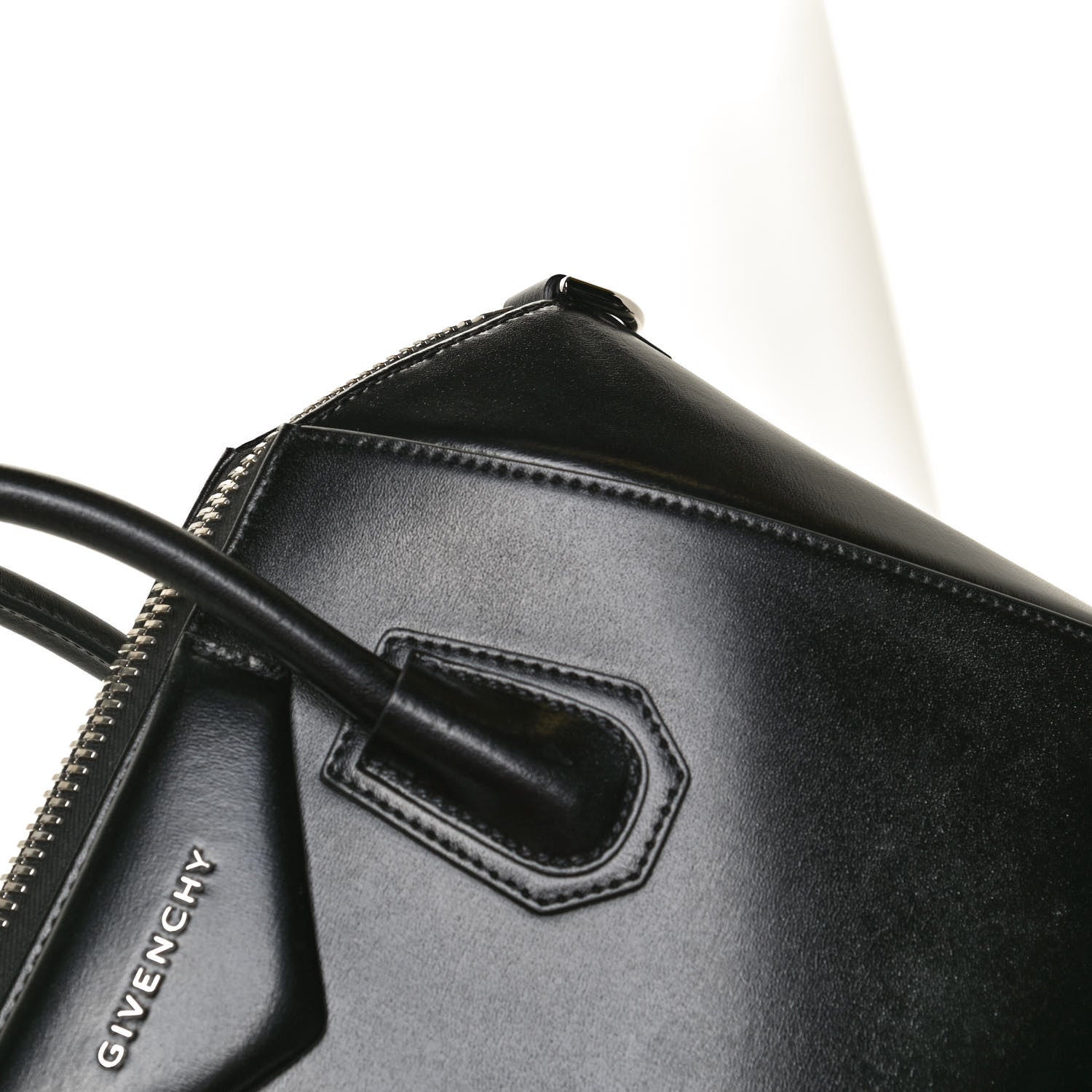 Givenchy Shiny Lord Calfskin Small Antigona Black 14 of 14