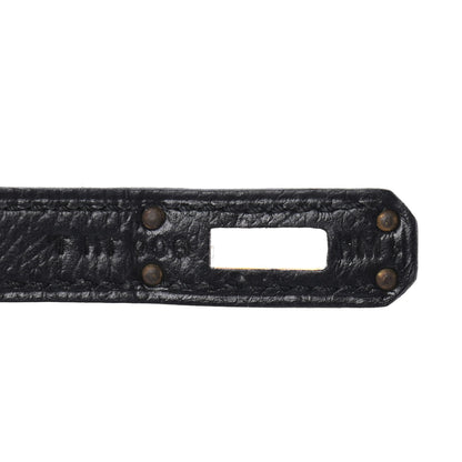 Hermes Epsom Kelly Sellier 25 Black 7 of 11