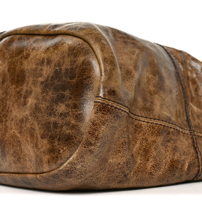 Givenchy Crackled Calfskin Medium Nightingale Light Brown 9 of 10