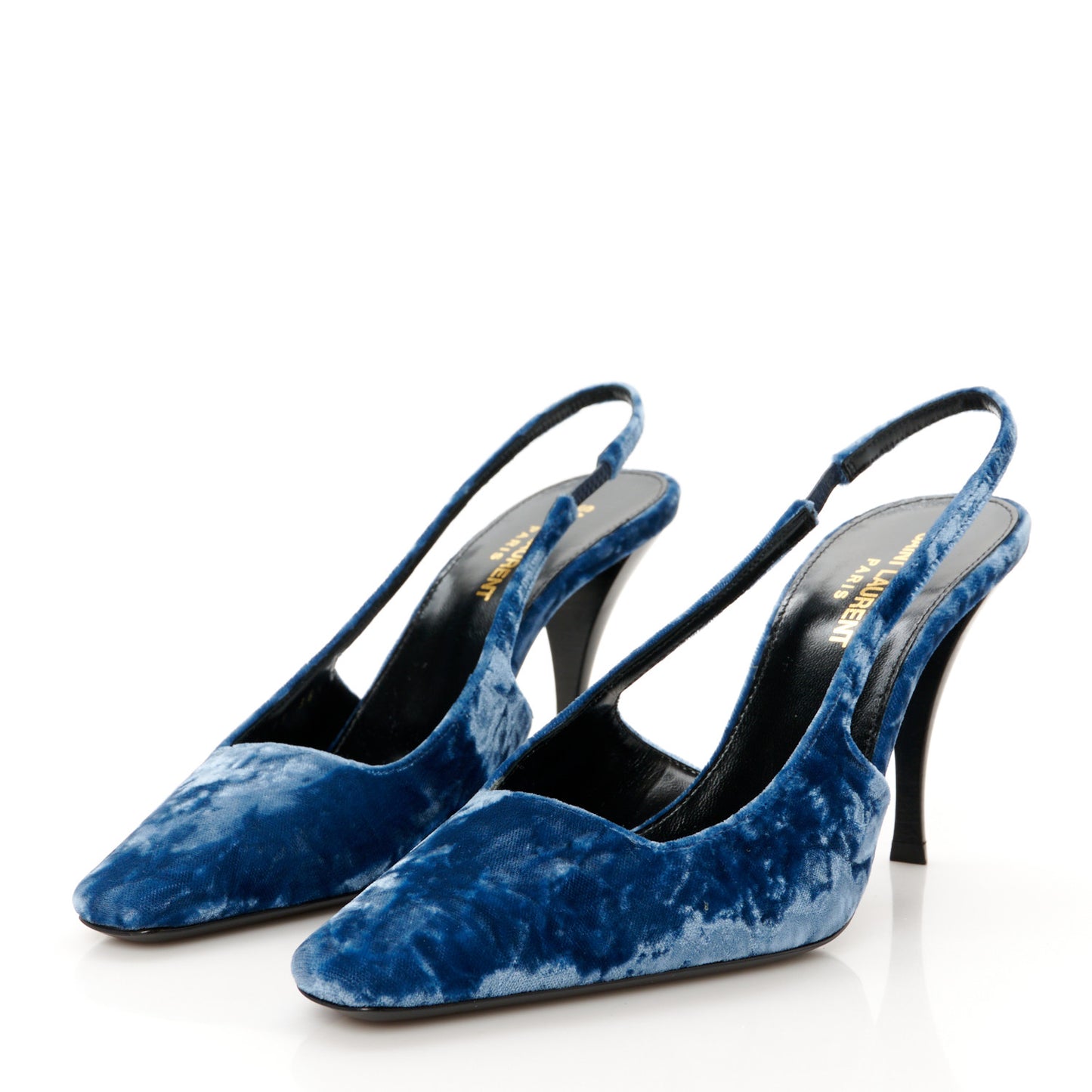 Velvet Tom 90 Dream Slingback Pumps 36.5 Denim