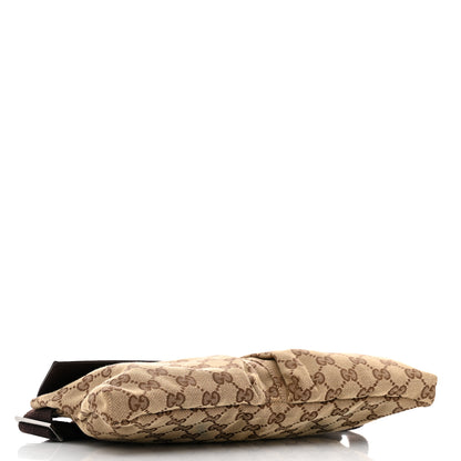 Gucci GG Monogram Double Pocket Belt Bag Dark Brown 4 of 13