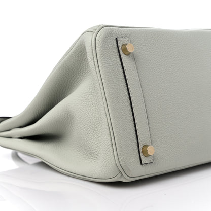 Hermes Togo Birkin 30 Gris Neve 8 of 10