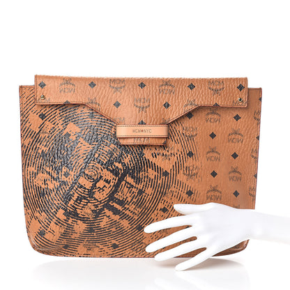 MCM Visetos Soho Portfolio Cognac 2 of 8