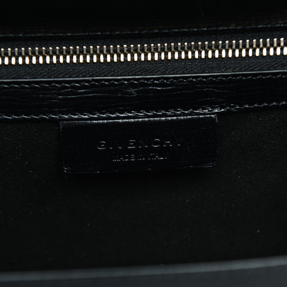 Givenchy Textured Calfskin Medium Pandora Box Crossbody Bag Black 6 of 7