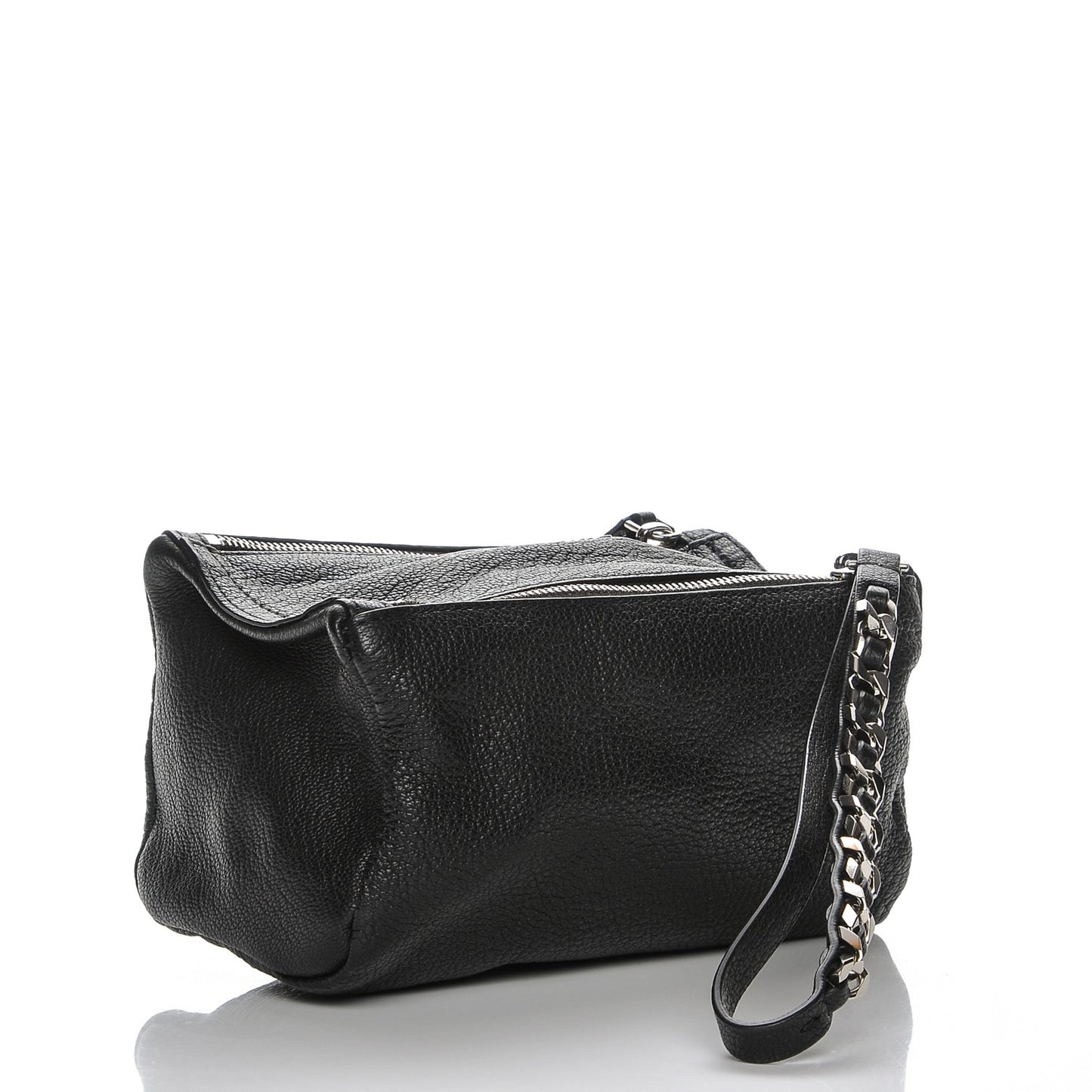 Sugar Goatskin Pandora Wristlet Black