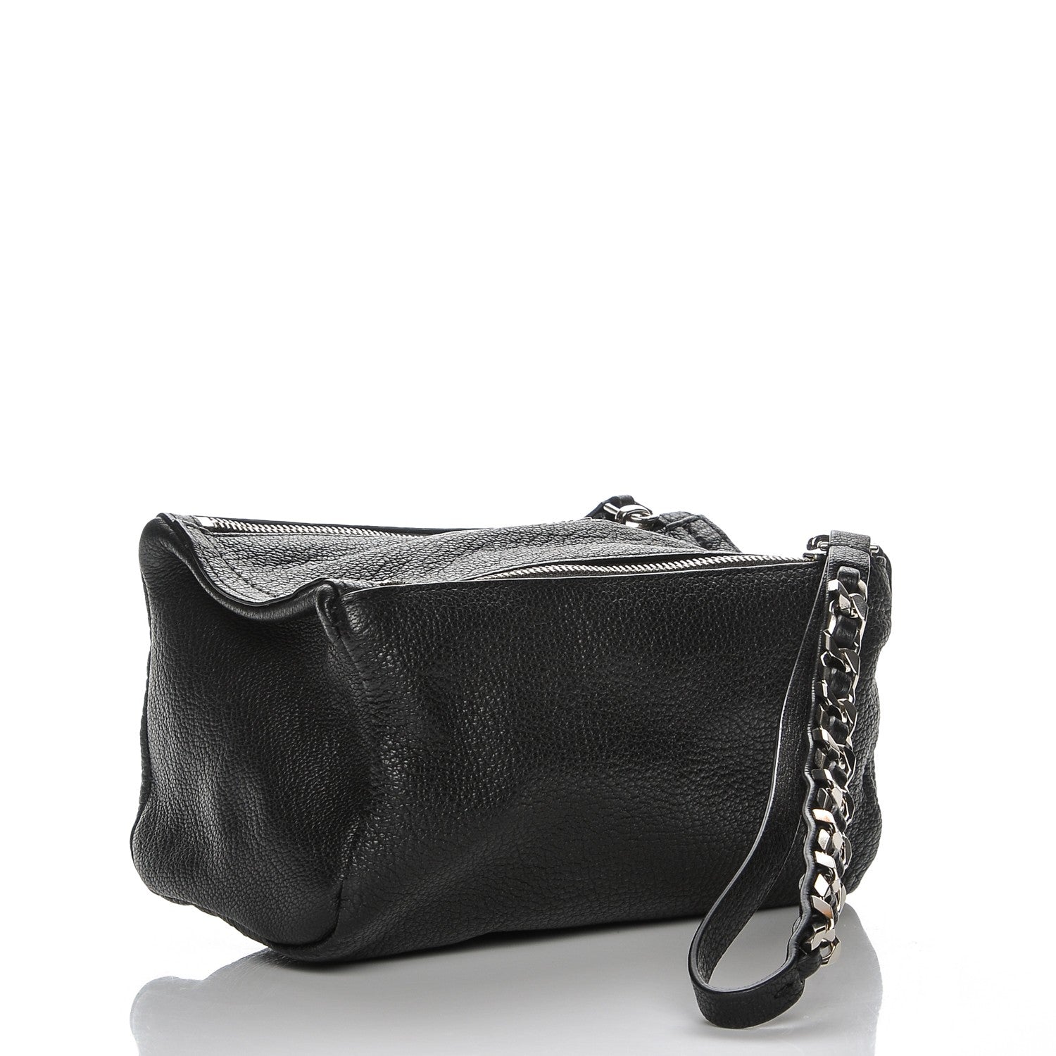 Givenchy Sugar Goatskin Pandora Wristlet Black 3 of 7