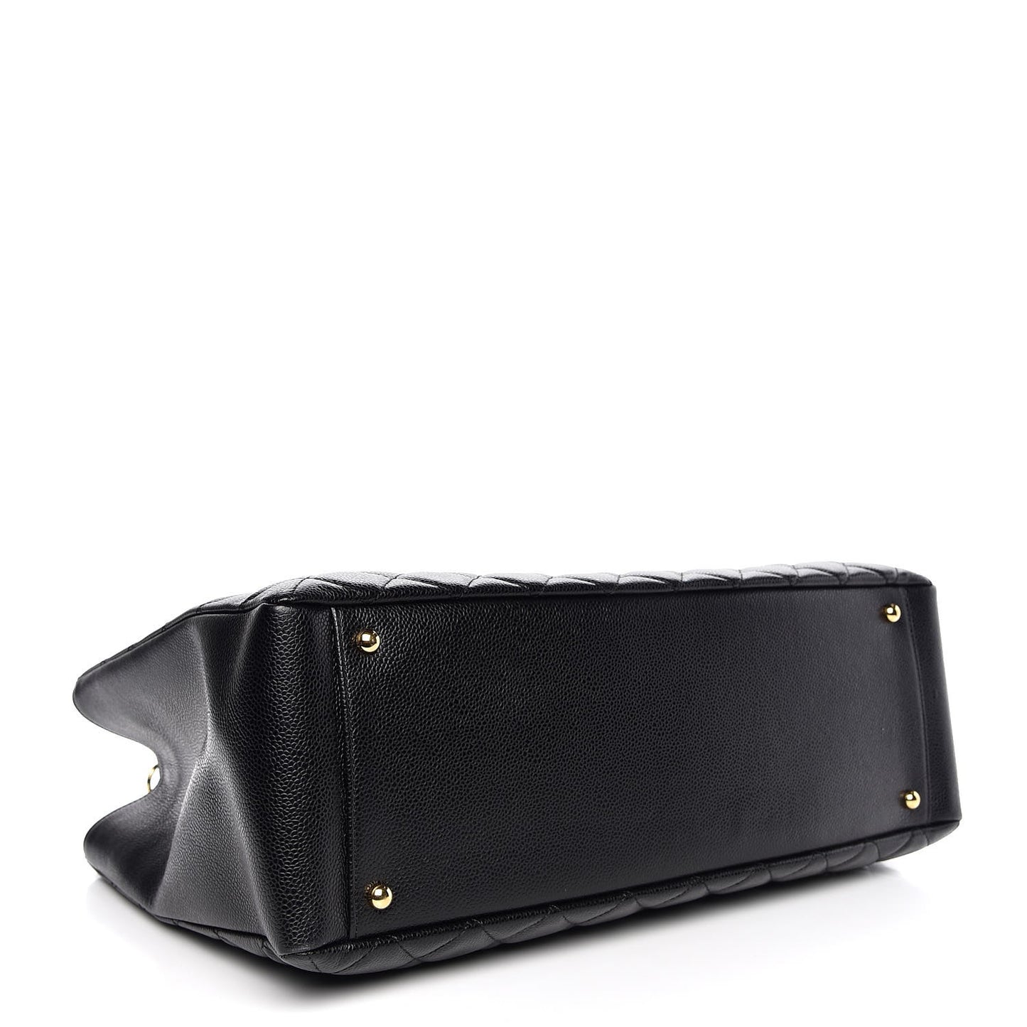 Caviar Quilted XL Grand Shopping Tote GST Black