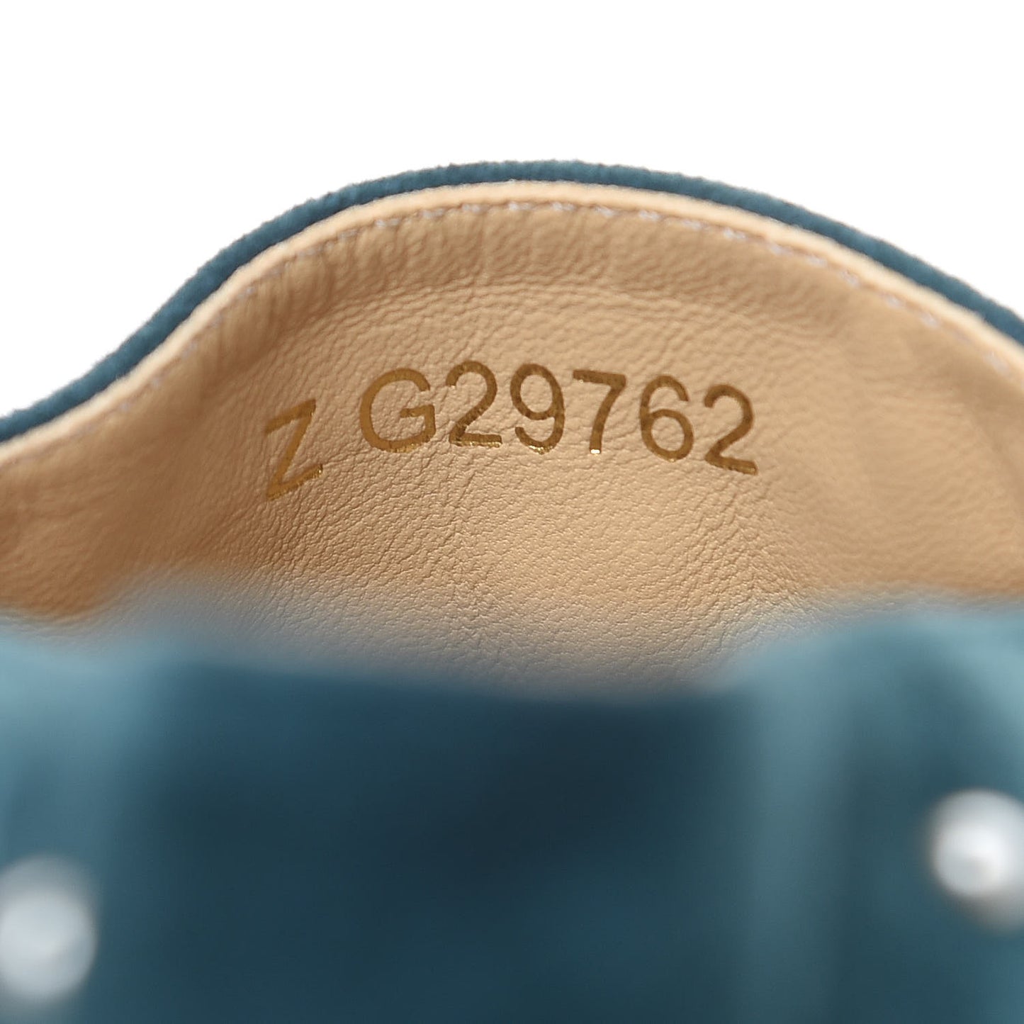 Suede Pearl CC Espadrilles 39 Teal
