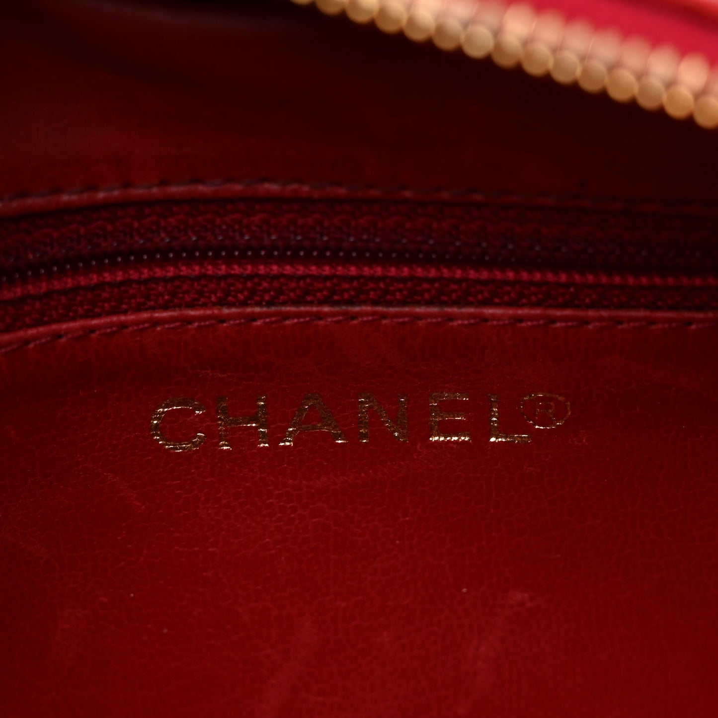 Caviar Timeless CC Cosmetic Pouch Bag Red
