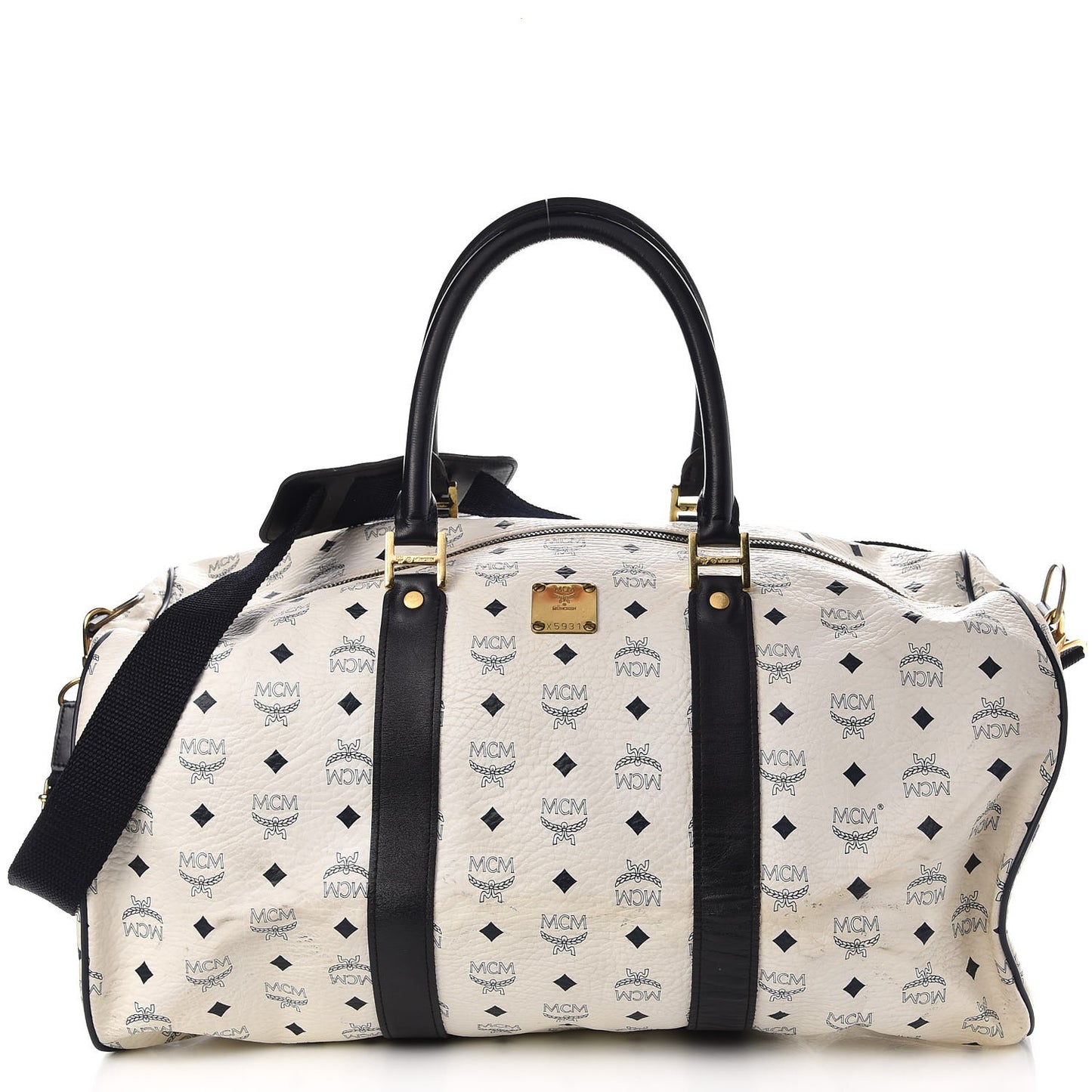 Visetos Weekender Duffle Bag White