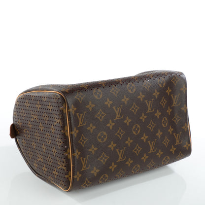 Louis Vuitton Monogram Perforated Speedy 30 Fuchsia 4 of 7