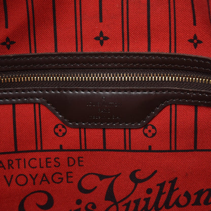 Louis Vuitton Damier Ebene Neverfull MM 6 of 12