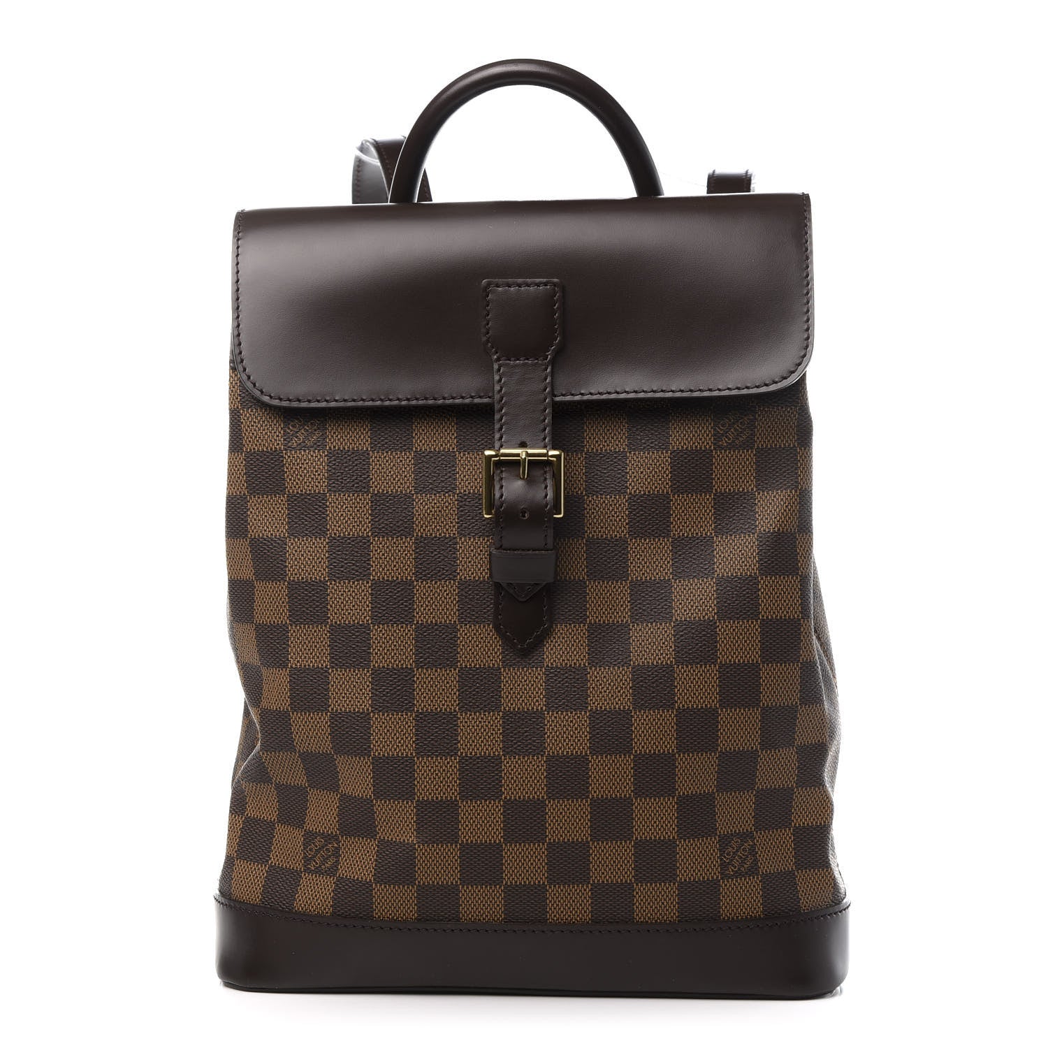Louis Vuitton Damier Ebene Soho Backpack 1 of 10