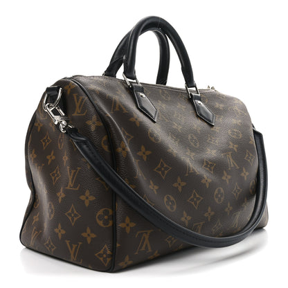Louis Vuitton Monogram Speedy Soft 30 Dark 3 of 9