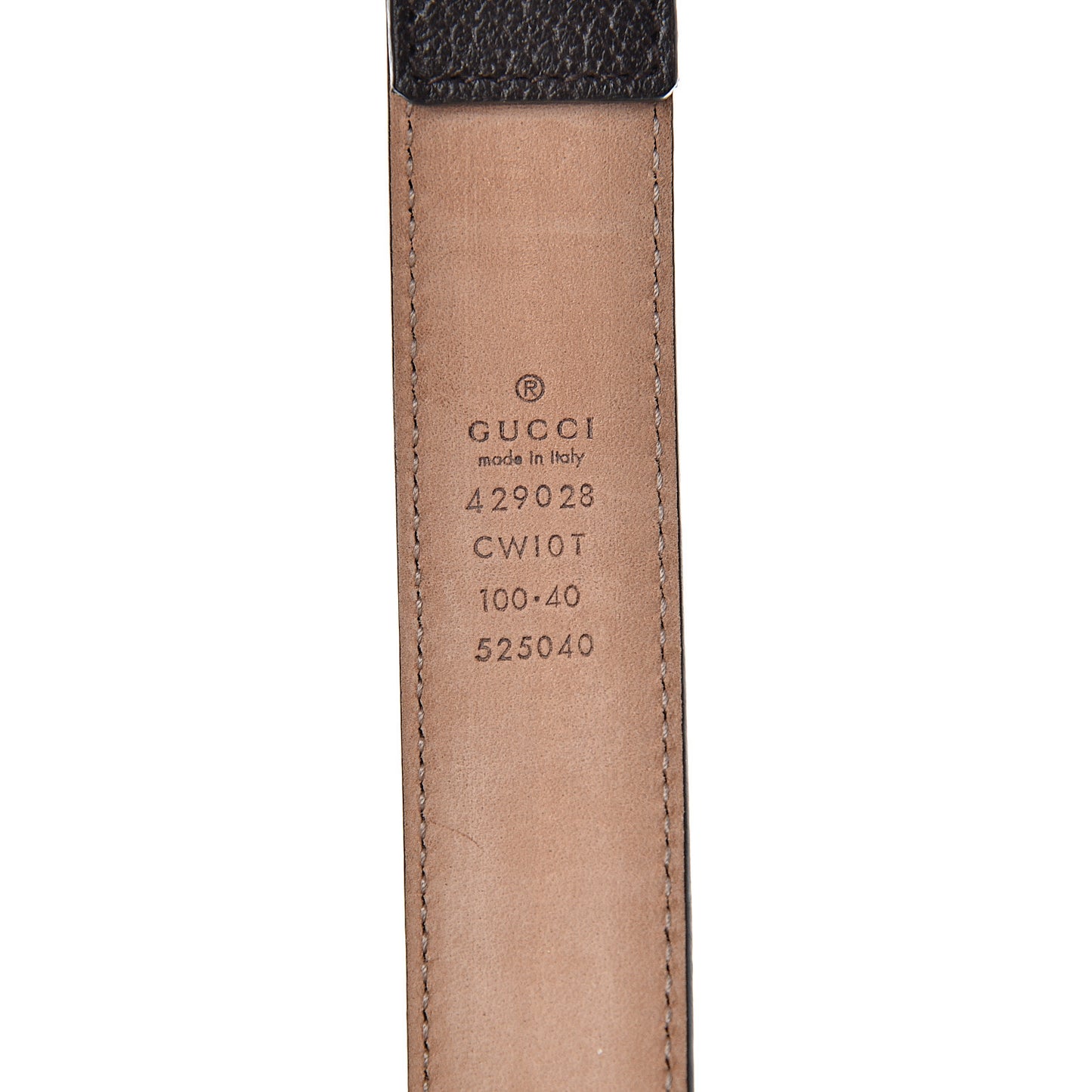 Textured Calfskin 30mm Belt 100 40 Dark Cocoa