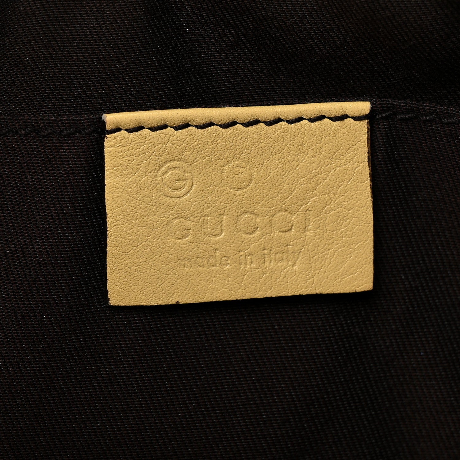 Gucci Guccissima Half Moon Hobo Yellow 6 of 14