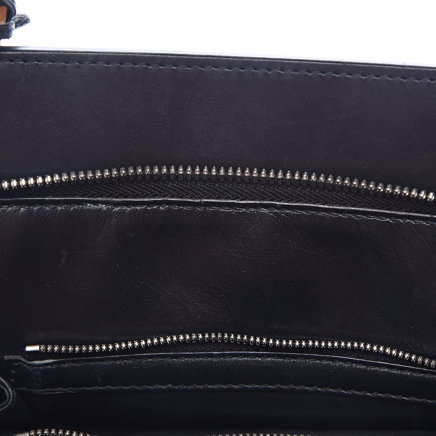 Calfskin Le Dix S Cartable Shoulder Bag Black
