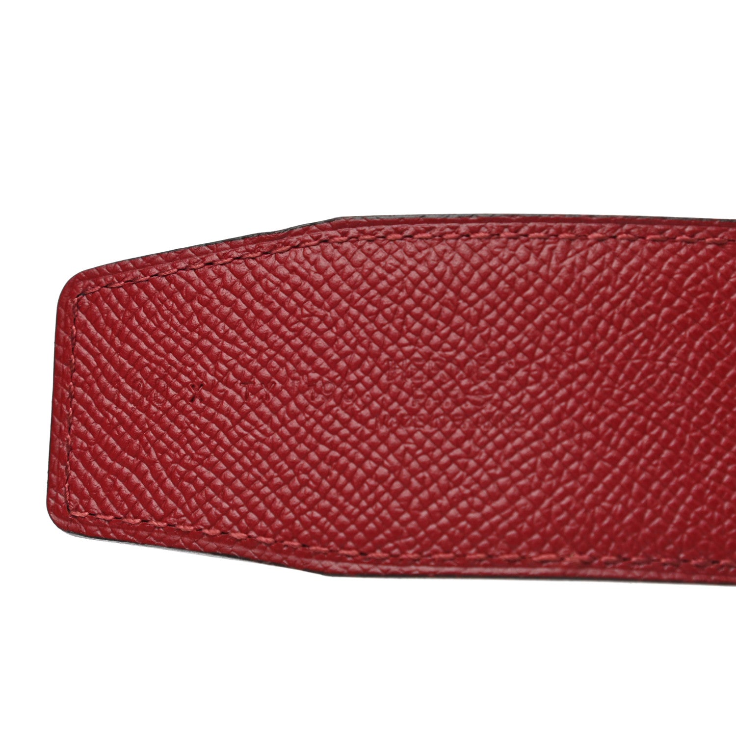 Hermes Epsom 42mm Constance 2 H Belt 100 Rouge Grenat Black 3 of 7