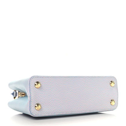 Louis Vuitton Taurillon Summer Stardust Capucines BB Lilas Purple 4 of 9