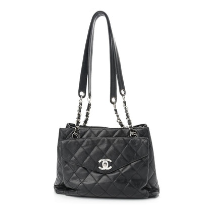 Chanel Caviar Quilted Flap Shoulder Bag Black 1 of 10
