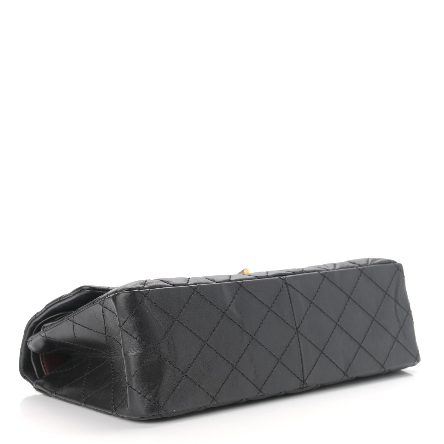 Chanel Aged Calfskin Quilted 2.55 Reissue 226 Flap Black 4 of 11
