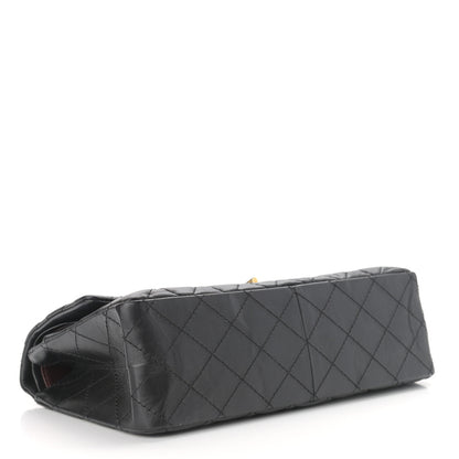 Chanel Aged Calfskin Quilted 2.55 Reissue 226 Flap Black 4 of 11