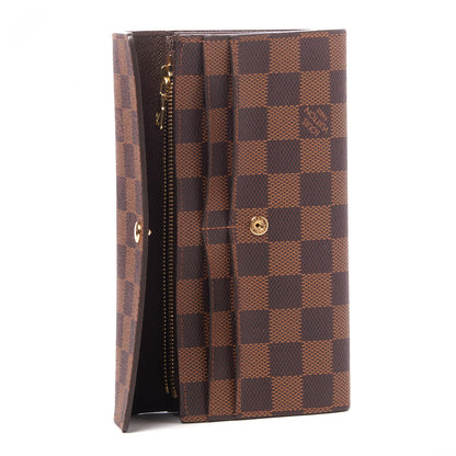 Louis Vuitton Damier Ebene Sarah Wallet 5 of 9