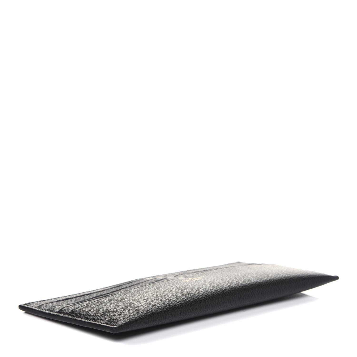 Louis Vuitton Calfskin Felicie Chain Wallet Card Holder Insert Black 4 of 10