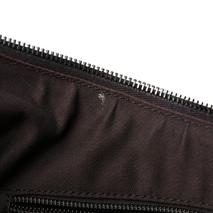 Gucci Monogram Medium Half Moon Hobo Dark Brown 11 of 16