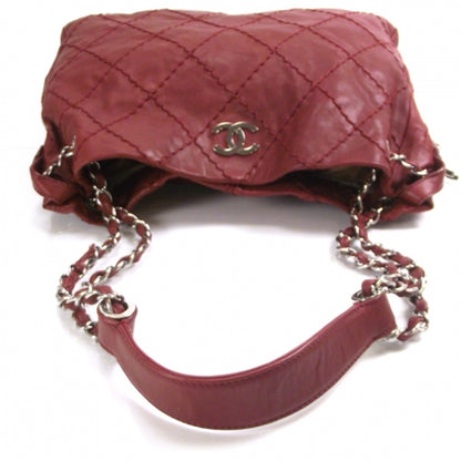 Chanel Lambskin Expandable Tote Red 6 of 13
