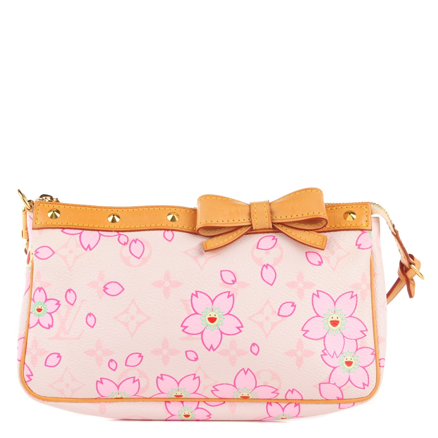 Louis Vuitton Monogram Cherry Blossom Pochette Accessories Pink 1 of 7