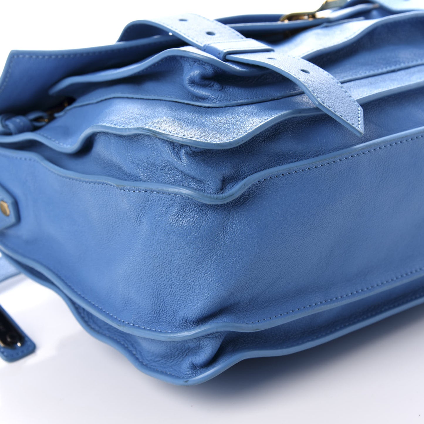 Lambskin Medium PS1 Satchel Sky Blue