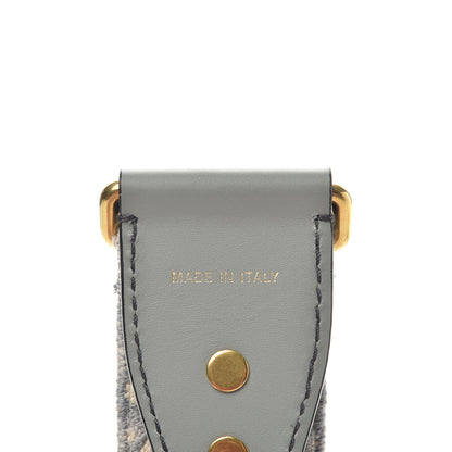 Christian Dior Oblique Studded Shoulder Strap Gris Multicolor 4 of 4