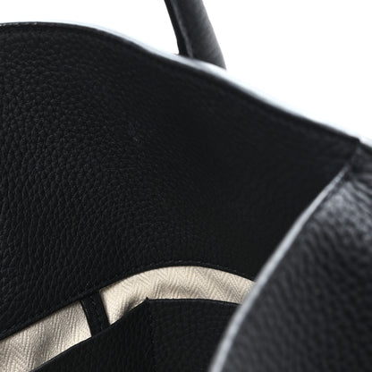 The Row Matte Grained Calfskin Soft Margaux 15 Black 10 of 10