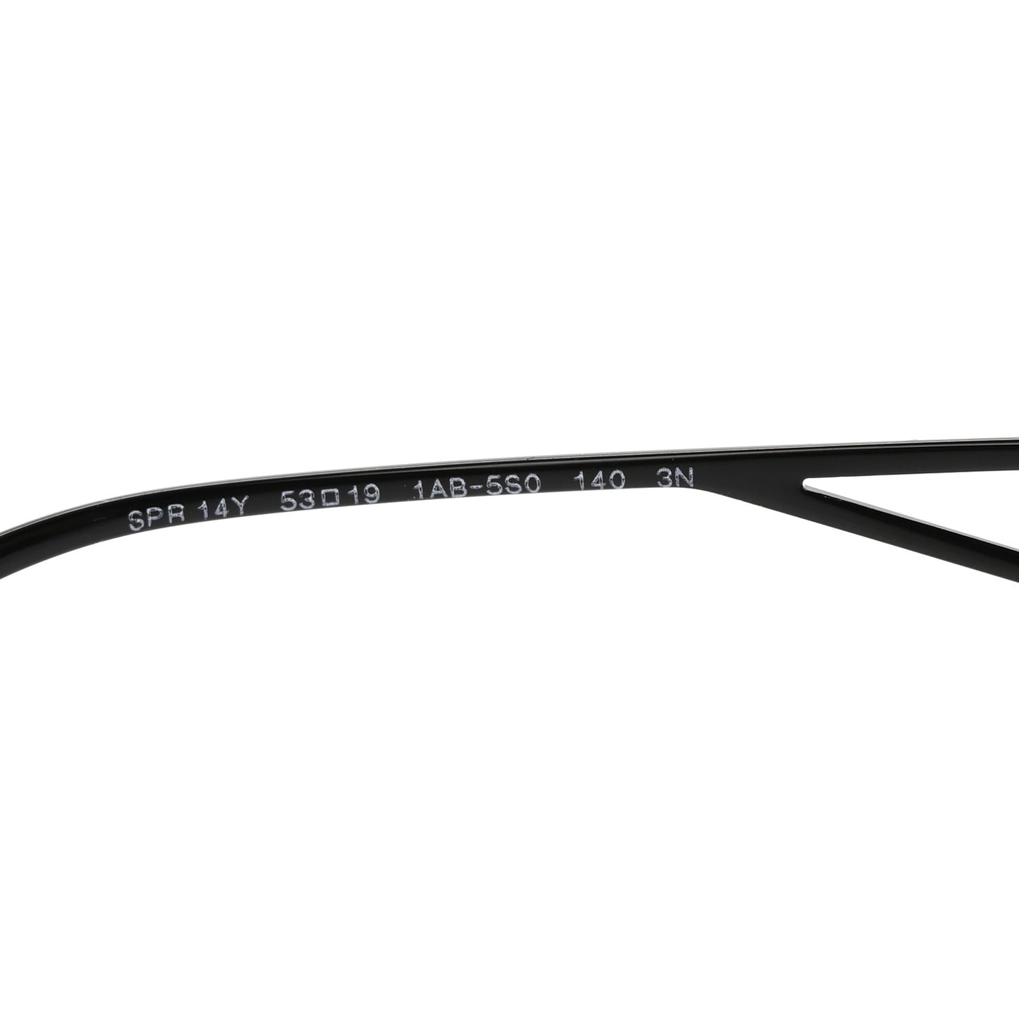 Acetate Sunglasses SPR 14Y Black Slate Gray