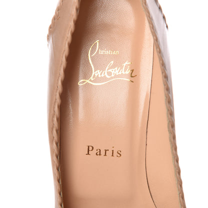 Christian Louboutin Kid Leather 70 Pumps 39.5 Nude 6 of 9
