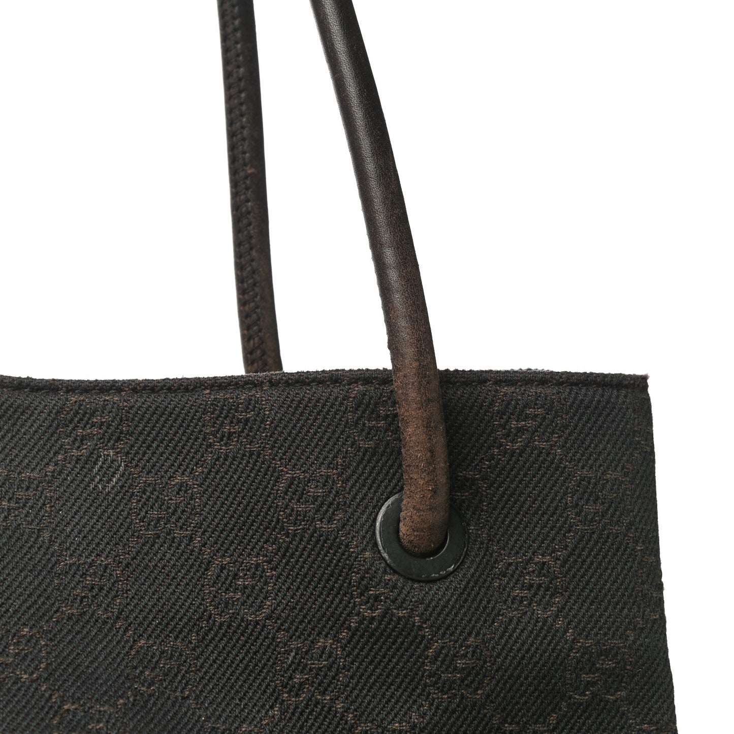 Nylon Monogram Gifford Tote Brown